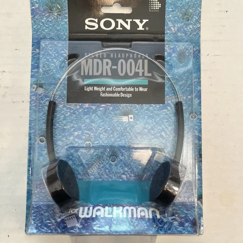 Sony Walkman Stereo Headphones MDR-004L NEW
